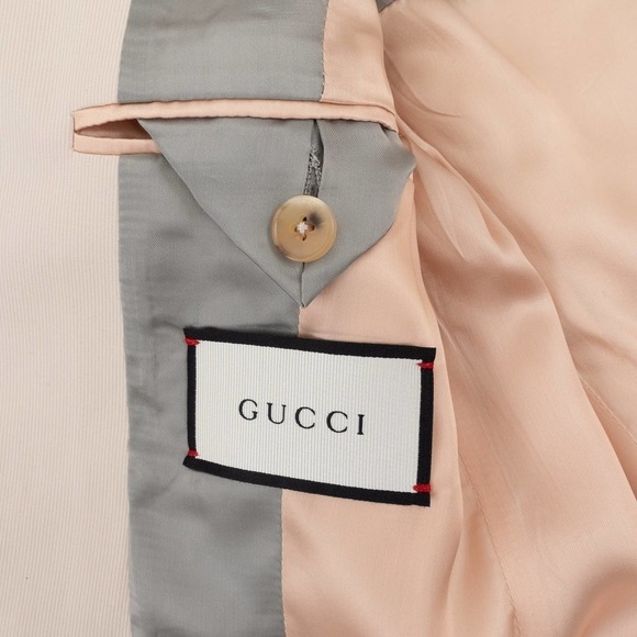 GUCCI Formal Jacket and Pants Cotton Men's 46 Beige - Picture 11 of 15